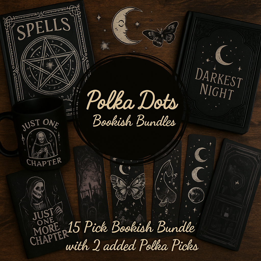15 Pick Bookish Bundle with 2 added Polka Picks.