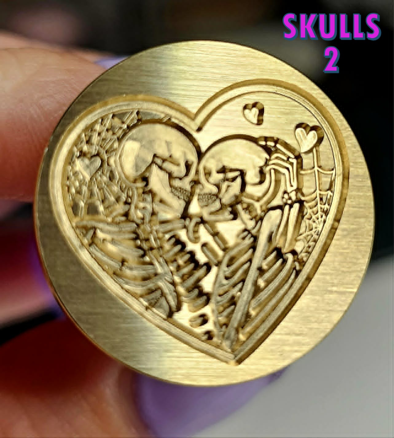 Wax Seal Stamper Brass Heads Various Designs