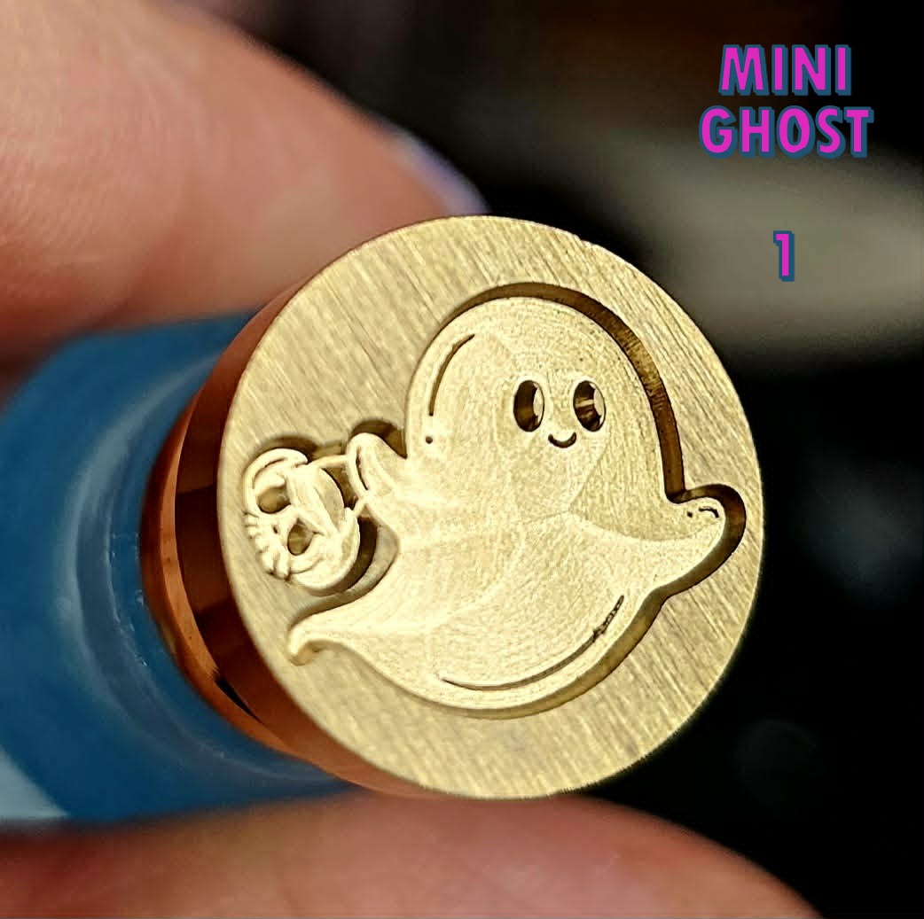 Wax Seal Stamper Brass Heads Various Designs