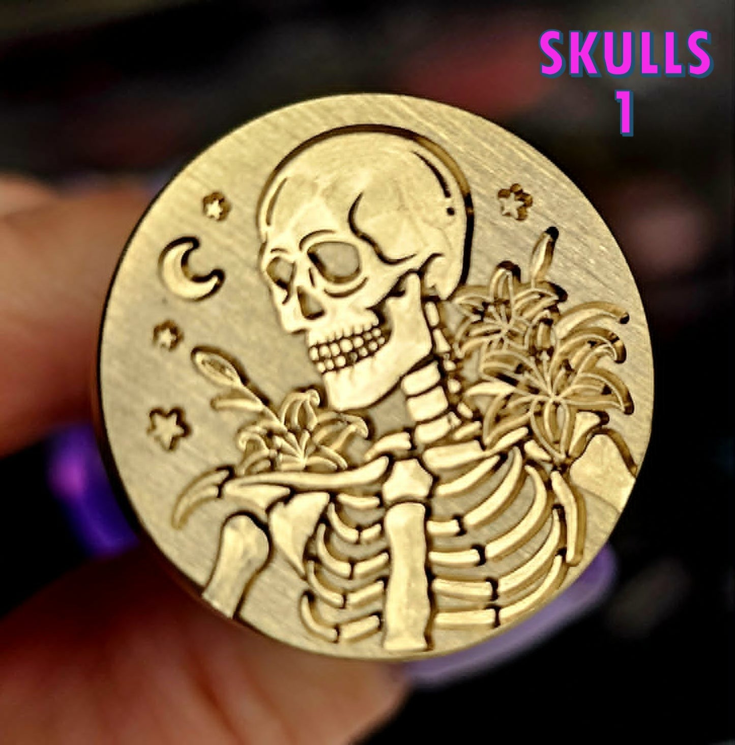 Wax Seal Stamper Brass Heads Various Designs