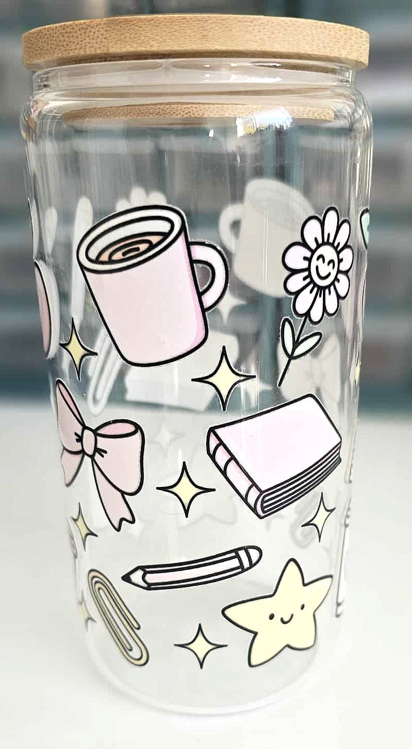 Cutesy Glass Tumbler