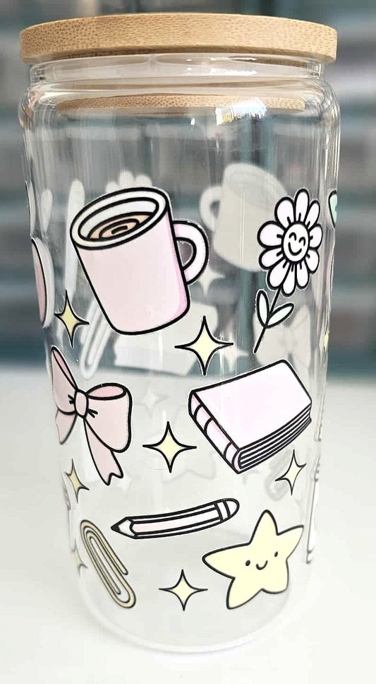 Cutesy Glass Tumbler
